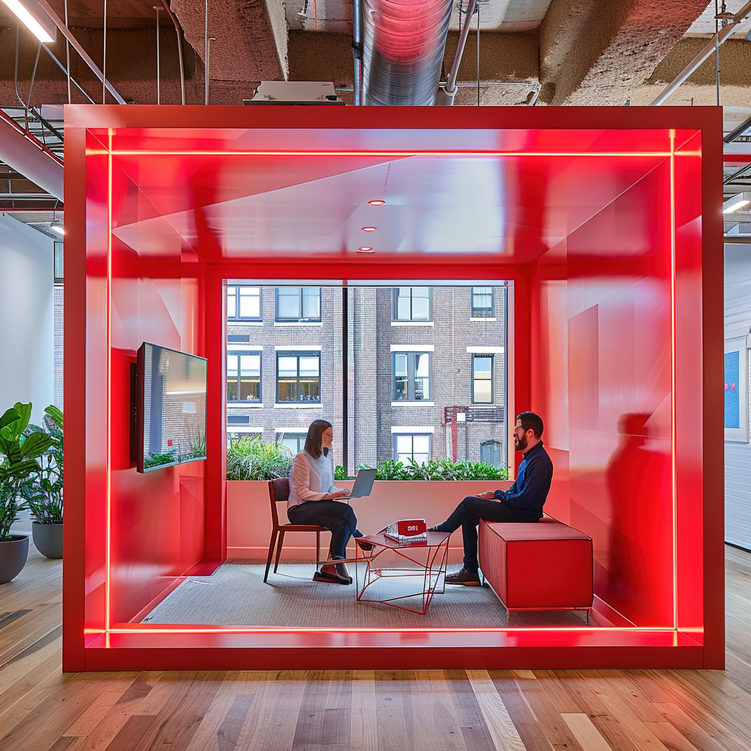 Private Backroom chat and coordination environment